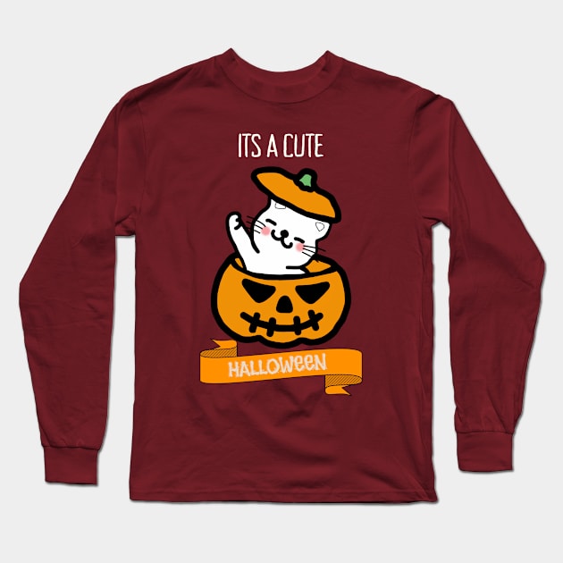 It's a cute halloween Long Sleeve T-Shirt by NICHE&NICHE